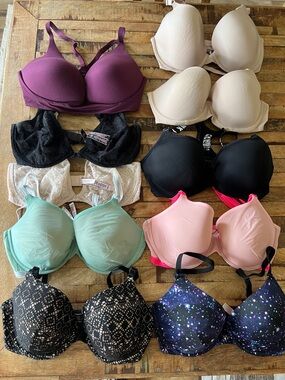 Victoria’s Secret Bra Lot of 10 Size 34DD